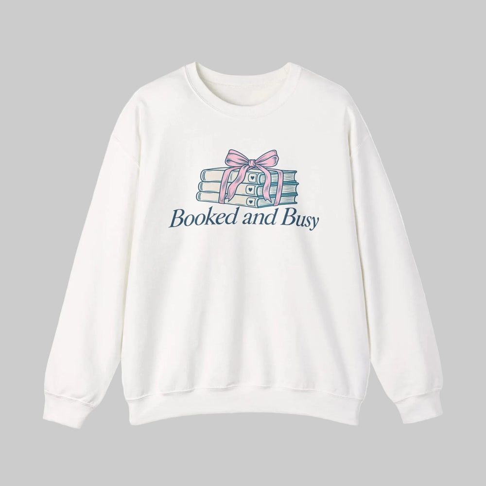 Pink bow teacher sweatshirt with TEACHER lettering