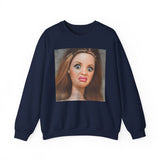 Barbie Girl Meme Sweatshirt — Funny Doll Face Graphic