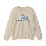 Pink bow teacher sweatshirt with TEACHER lettering - view 3