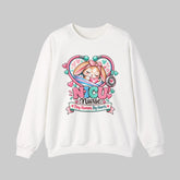 NICU Nurse Sweatshirt — Tiny Humans, Big Hearts Crewneck