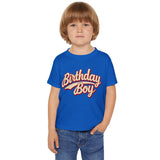 Toddler Birthday Boy Shirt in Royal