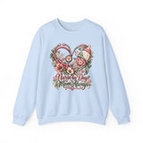 Nurse Mom Sweatshirt — Nurse by Day, Mom Always Floral Crewneck