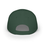 Nursing Life Cap — Embroidered Red Low-Profile Baseball Hat for Nurses
