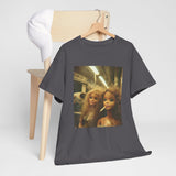 Funny Disgusting Doll face Meme Smoking T-Shirt
