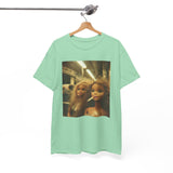 Funny Disgusting Doll face Meme Smoking T-Shirt