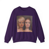 Funny Retro Doll Face Crewneck Sweatshirt — BARBIE Sweatshirt