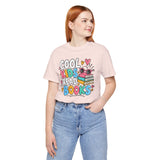 Cool Kids Read Books teacher shirt graphic tee – image 3