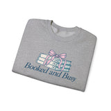 Pink bow teacher sweatshirt with TEACHER lettering - view 15