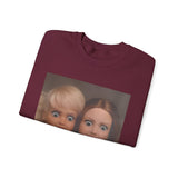 Funny Retro Doll Face Crewneck Sweatshirt — BARBIE Sweatshirt