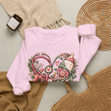 Nurse Mom Sweatshirt — Nurse by Day, Mom Always Floral Crewneck