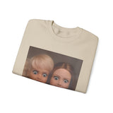 Funny Retro Doll Face Crewneck Sweatshirt — BARBIE Sweatshirt