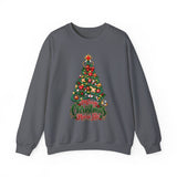 Nurse Christmas Sweatshirt — Merry Christmas Nurse Life Stethoscope Tree
