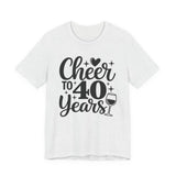40th Birthday Shirt in Ash