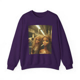 Barbie Sweatshirt — Retro Subway Barbies Photo Print