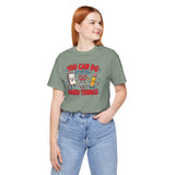 You Can Do Hard Things teacher shirt graphic tee – image 5