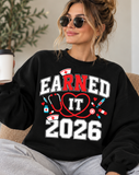 Nurse Graduation Sweatshirt — Officially a Nurse Class of 2027