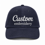 Personalized Vintage Embroidered Cap
