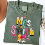 Custom Teacher Shirt | Personalized Teacher Name Gift Tee
