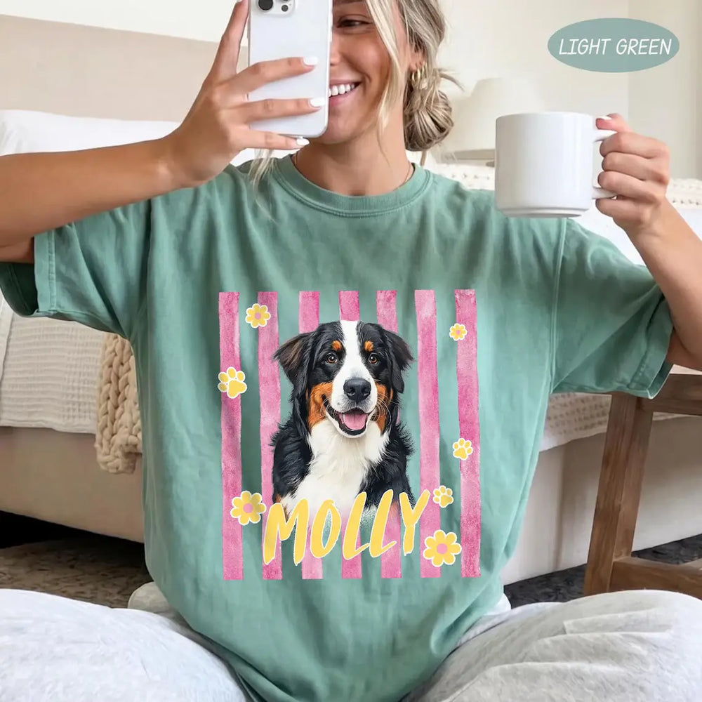 Custom Pet Photo & Name Shirt – photo 4