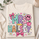 Custom Name Teacher Shirt | Personalized Teacher Gift Tee