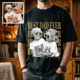 Custom Dad Photo Shirt | Personalized Fathers Day Gift Tee