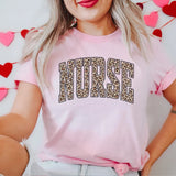 Retro Leopard Nurse Shirt - T-Shirt for nurses