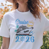 Custom Cruise Squad 2026 Shirt – Personalized Family Cruise T-Shirt