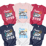 Custom Cruise Squad 2026 Shirt – Personalized Cruise Group Tee