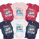 Custom Cruise Squad 2026 Shirt – Personalized Family Cruise T-Shirt