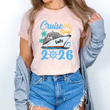Custom Cruise Squad 2026 Shirt – Personalized Cruise Group Tee