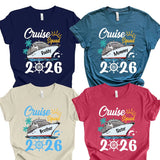Custom Cruise Squad 2026 Shirt – Personalized Cruise Group Tee