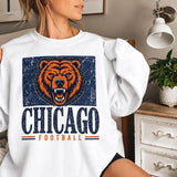 Chicago Football Bear Sweatshirt