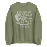 TWNM- Nurses Unisex Crewneck Dark Colors
