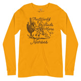 TWNM- Nurses Unisex Long Sleeve Tee Light Colors