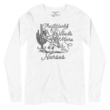 TWNM- Nurses Unisex Long Sleeve Tee Light Colors