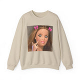 Barbie Sweatshirt — Retro Funny Meme Crewneck