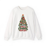 Nurse Christmas Sweatshirt — Merry Christmas Nurse Life Stethoscope Tree