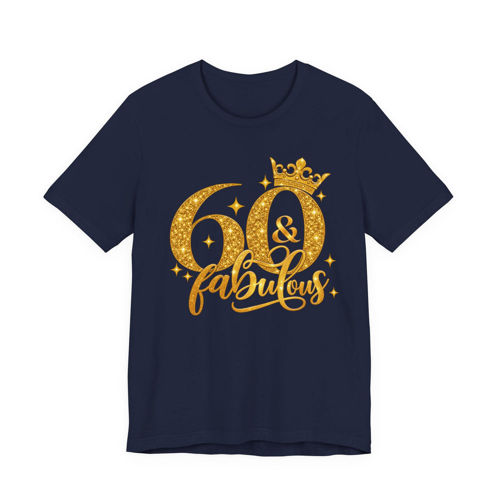60th Birthday Shirt in Navy