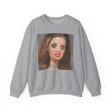 Barbie Girl Meme Sweatshirt — Funny Doll Face Graphic