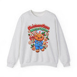 Gingerbread Nurse Sweatshirt — Christmas Crew: Nurse Edition