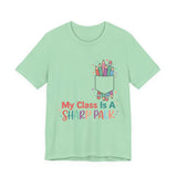 My Class Is a Sharp Pack Teacher Shirt in Mint