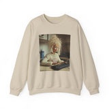 Barbie Sweatshirt — Retro Barbie at Keyboard Photo Print