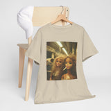 Funny Disgusting Doll face Meme Smoking T-Shirt