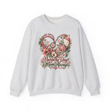 Nurse Mom Sweatshirt — Nurse by Day, Mom Always Floral Crewneck