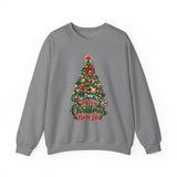 Nurse Christmas Sweatshirt — Merry Christmas Nurse Life Stethoscope Tree