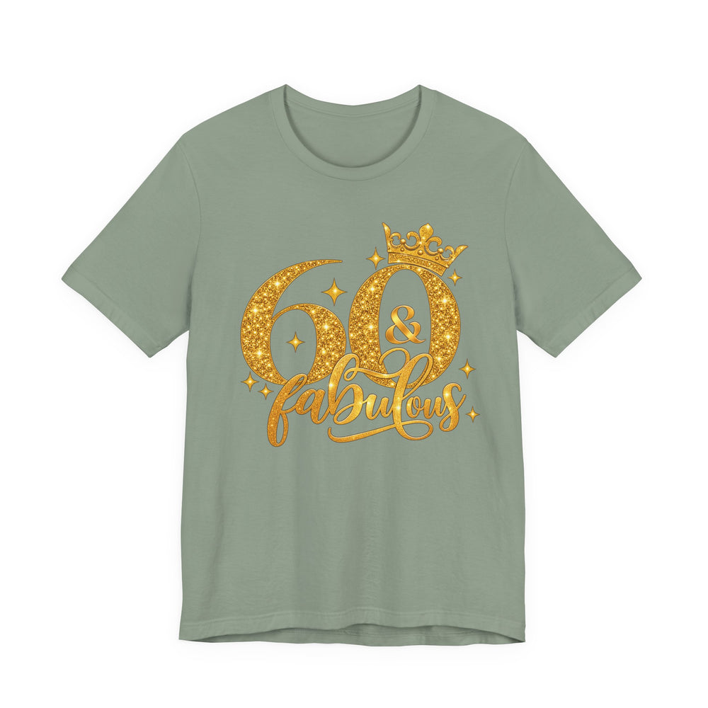 60th Birthday Shirt in Sage