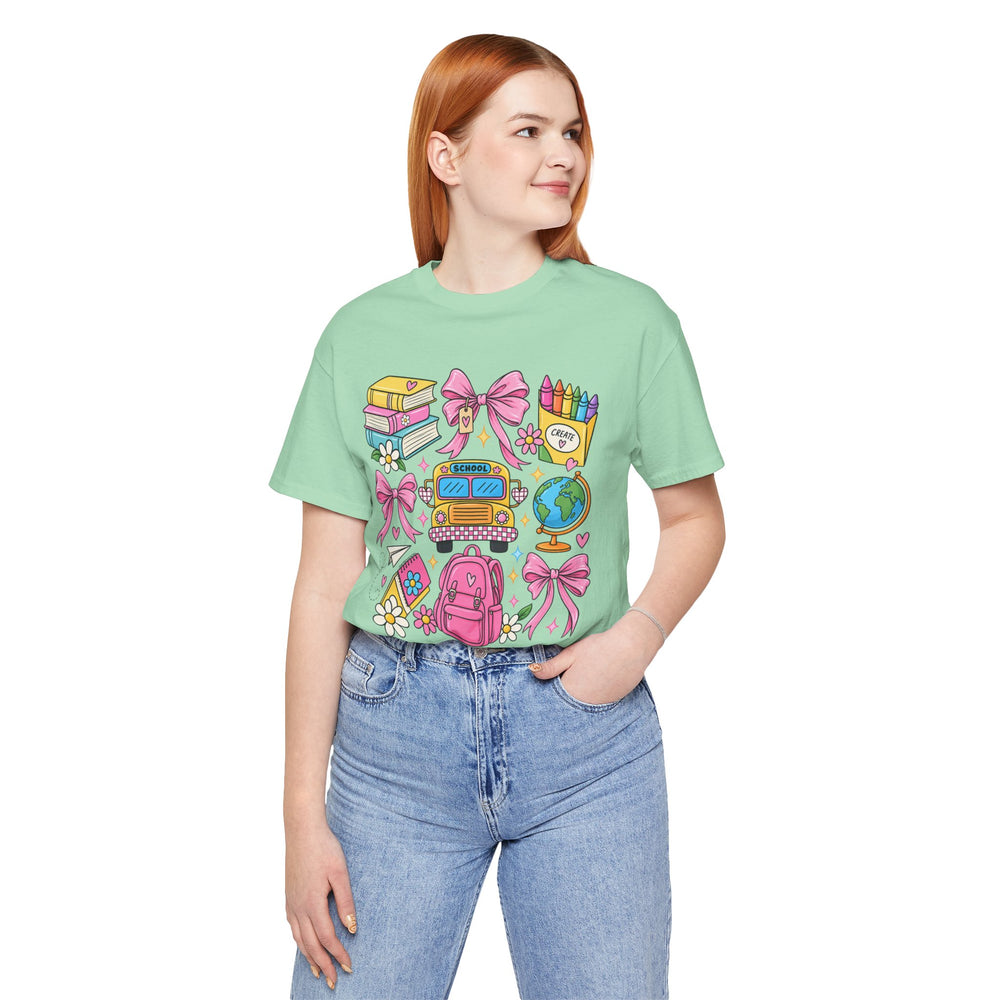 Back to School teacher shirt graphic tee – image 5