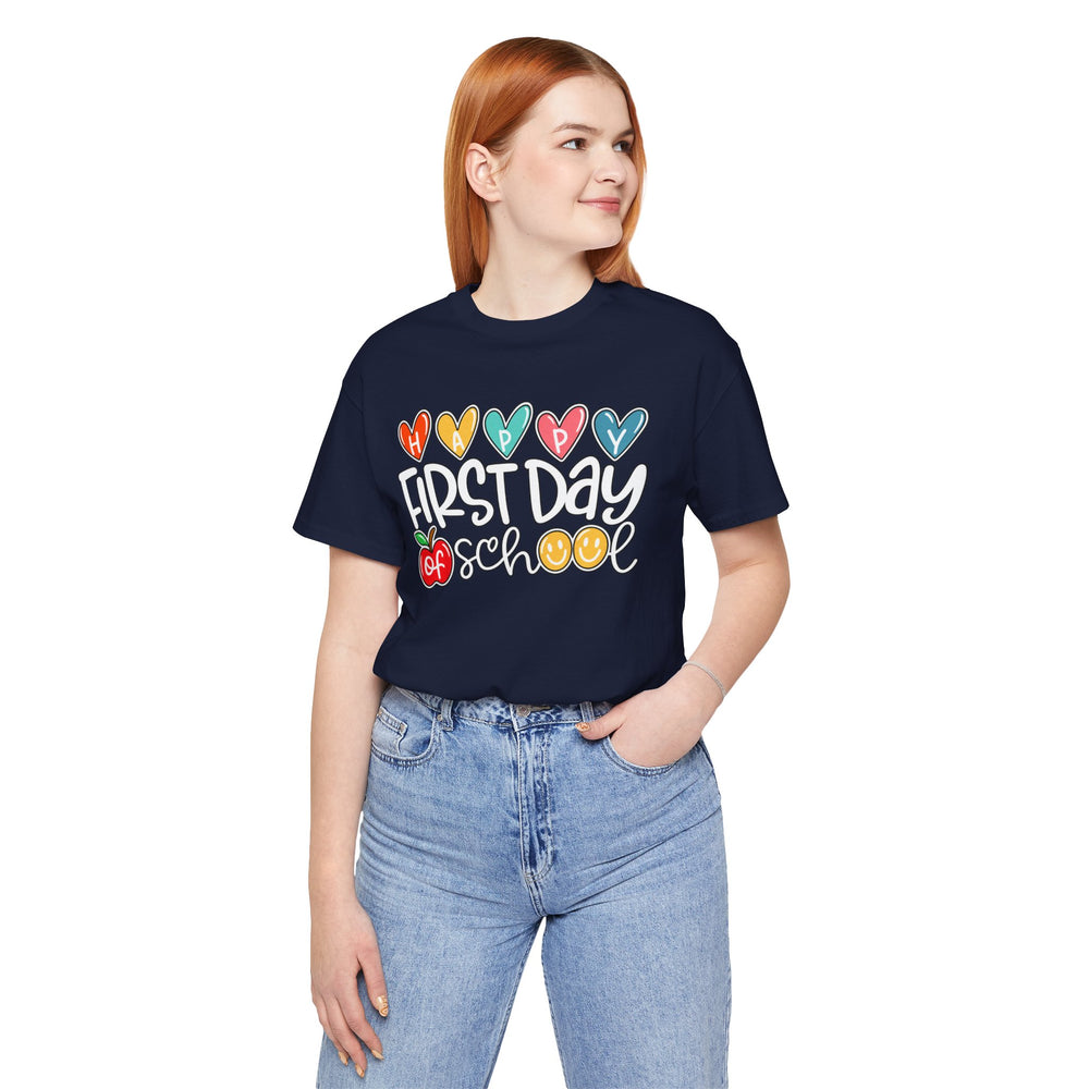 First Day of School teacher shirt graphic tee – image 6