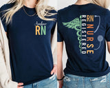 Personalized Registered Nurse Shirt – Custom RN Name, New Nurse Graduation Gift & Nurse Appreciation
