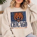 Chicago Football Bear Sweatshirt